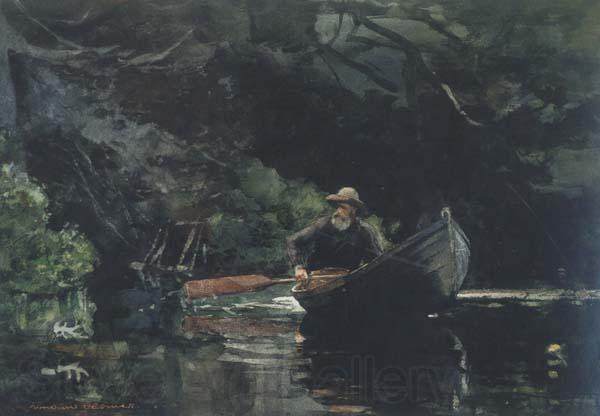 Winslow Homer The Guide (mk44) Norge oil painting art